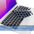Korean Keyboard Cover Skin for 2007-2023 MacBook Air 13.6 15.3 inch M M2 Chip Pro13 14 15 16 iMac Magic keyboard silicone cover. 