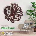 Gift City - Joint Numbers Wall Clock, 3D Modern Clock, Laser Cut Clock, Wall Clock. 