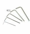 A set of 1.5mm 2.0mm and 2.5mm Allen Key 2.5MM inner hexagon wrench M3 M4 M5 hex socket. 