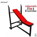 Pack Of 8 Bodybuilding Exercise Package- Home Gym Packages-fitness Strength training equipment - High Quality Iron Material - Home Body Building Gym Set for Men & Women With 3 in 1 Bench Press/Pull Up Bar 5 in 1/Weight Plates/Rods 3,5ft,  Dumbbell Rods. 