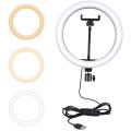Ring Fill Light 26cm/10 inch without Tripod Stand for Selfie Ring Fill light 26cm Selfie Ring LED Ring Light for Live stream Ring Light-round. 