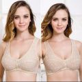 Three Button Front Opening Maternity Nursing Bra. 