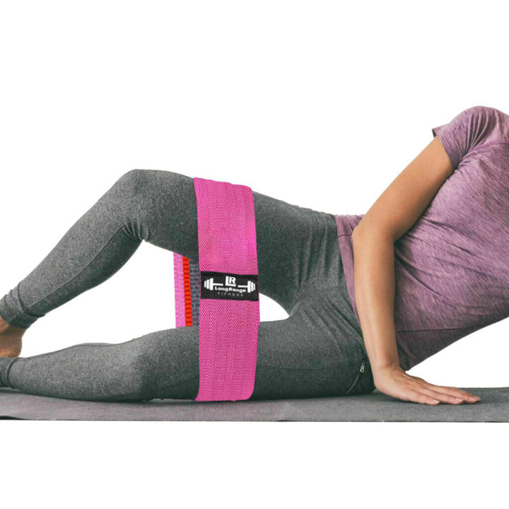 Fabric Resistance Bands Heavy Duty Booty Bands Glutes Hip Band Leg Set Hip Circle Workout Band