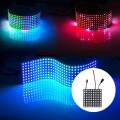 LED Pixels Matrix Panel Screen, WS2812B Dream Color Image Video Text Display DC5V. 