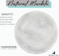 Marble Fruit Bowl White. 
