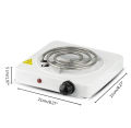 Electric Stove for cooking, Hot Plate heat up in just 2 mins, Easy to clean, 1000W. 