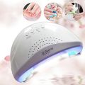 UV LED Nail Lamp, SUNUV Gel Nail Light for Nail Polish 48W UV Dryer with 3 Timers SUNone Portable Mini Quick Curing Nail Gel Polish Nail Dryer UV Led Lamp. 