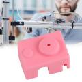 E3d-V6 PT100 Heating Block Silicone Cover High Temperature Protection Cover For  Accessories Silicone Sleeve Hot End. 