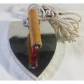 Heavy Duty Electric Dhobi Iron Best Quality Dry Iron Press Clothes Easily + Free Cable. 