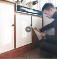 108 inch Wallpaper PVC Sheet For Kitchen Cabinet Door Wall Table Fridge - White. 