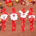 for Children Party Gift Bracelet Buckle Ring Christmas Slap Bracelets Elk Snow Man Clap Hands Buckle Ring Christmas Decoration Christmas Slap Circle Patting Circle Hands Clap Circle Hand Pat Circle. 