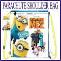 ● despicable me 2 parachute shoulder bag KIDS School Bag  ideal for playing and study kids favorite cartoon. 