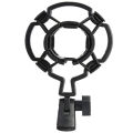 Universal Professional Condenser Microphone Mic Shock Mount Holder Studio Recording Bracket For Large Diaphram Mic Clip Black. 