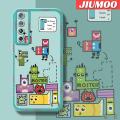 JIUMOO Case For Realme Narzo 20 Pro Case Fashion Cartoon Monster Cube Thin Shockproof Square Edge Silicone Casing Full Cover Camera Protect Cases Softcase. 