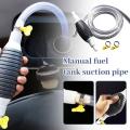 Manual Fuel Transfer Pump Sucker Kit | Universal High Flow Upgraded Oil Hand Pump Pipe Bottle Sprayer Suction Dispenser For Car And Motorcycles, Portable Pump Transfer Tools For Transfer Petrol, Diesel, Water. 