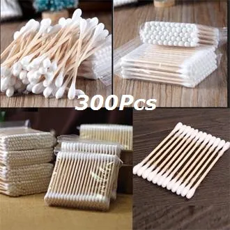 300Pcs%20Ear%20Cleaning%20Wood%20Sticks%20Ears%20Bamboo%20Cotton%20Buds%20Cotton%20Swabs%20Medical%20Makeup%20Tips%20-%20Image%202