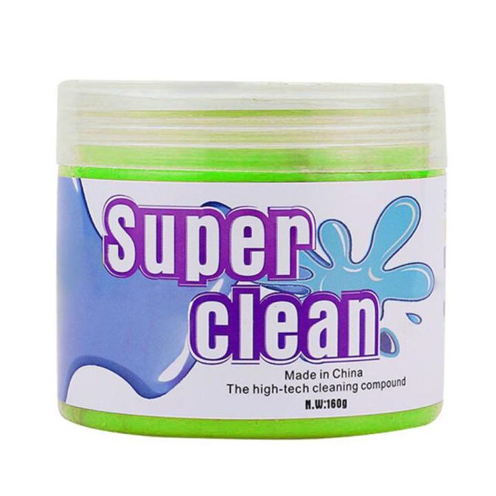 160g Super Dust Cleaner Clay Car Interior Cleaning Gel Dust Remover Cleaning Slime Detailing Putty Keyboard Air Vent Computer