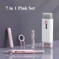 7 in 1 cleaner kit Multifunctional Earphones Cleaning Pen For Keyboard AirPods 3 Xiaomi Airdots Lenovo Earbuds Keycap Puller Set. 