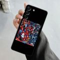Marvel Spider-Man Miles Morales Phone Case For Samsung Galaxy S24 S23 S22 S21 S20 FE Ultra S10 Plus Note 20Ultra 10Plus Cover. 