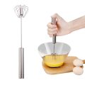 Semi Automatic Whiskers - Beater Hand Whisker Stirrer Egg Whisker Coffee Whisker Hand Push Beater - Kitchen Utensil Push Whisk for Blending- Whisking - Beating & Stirring Kitchen & Dining. 