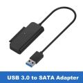SATA To USB Adapter,USB 3.1Type C USB3 2.0 Cable 2.5 HDD External Hard Drive Converter For Laptop SSD 22 Pin SATA III USB Cable. 