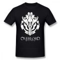 Overlord T Shirt Overlord Anime Guild Emblem Ainz Ooal Gown T-Shirt Graphic Short-Sleeve Tee Shirt Man Oversize Tshirt. 