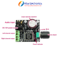 PAM8610 DUAL CHANNEL DC 12V 15W X 2 CLASS D HD DIGITAL AUDIO STEREO HIGH POWER AMPLIFIER BOARD with Dimmer 15W+15W 2-CH STEREO CLASS D DIGITAL AMPLIFIER BOARD. 