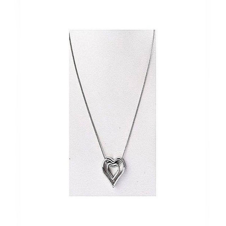Elegant Heart Silver Locket For You - Stainless - Silver 2 Layered