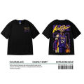 Yfashion Men Summer Loose T-shirt Los Angeles Lakers Kobe Printing Tops Large Size Short Sleeves T-shirt color. 