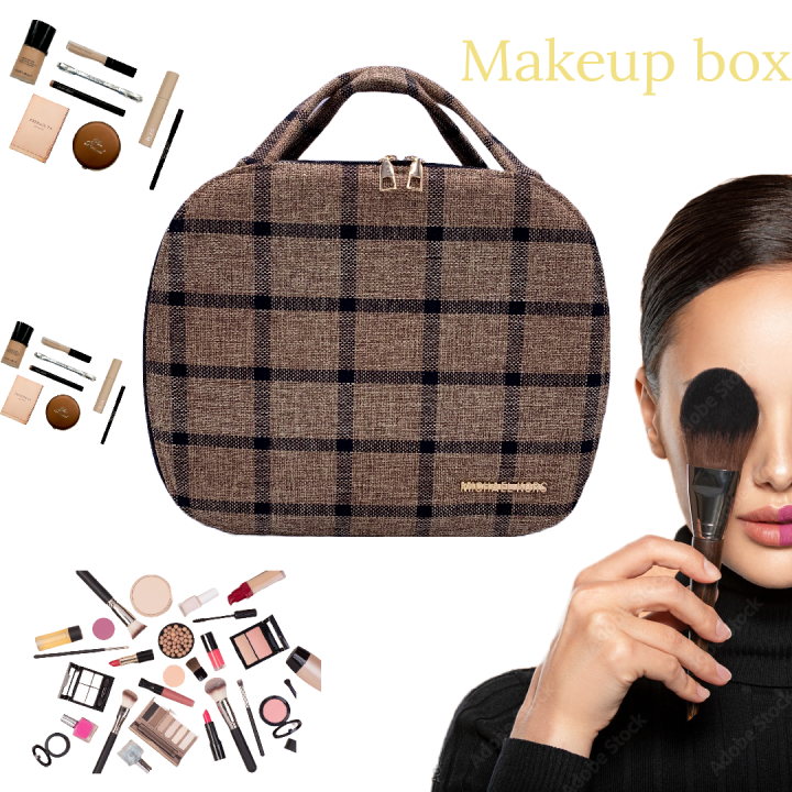 Cosmetic Bag Organizer Makeup Storage Jewellery Vanity Box