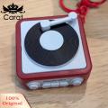Carat Interactive Keychain Pendant Portable Voice Recorder Keychain Pendant with Loop Playback Simple Operation Keyring for Diy Recording Ideal Bag Accessory for Abs Material Keychain. 
