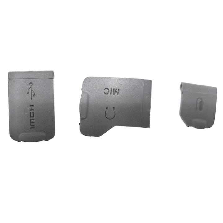3Pcs New for Nikon D750 USB Rubber Cover USB Side Camera Repair Parts