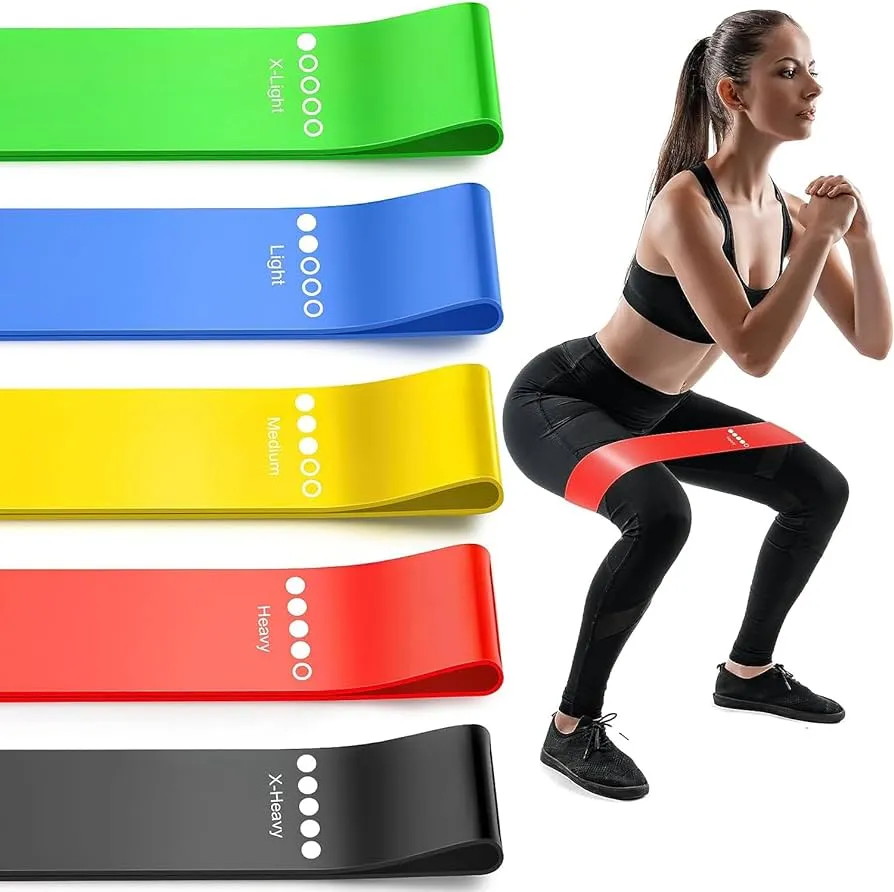 Resistance Belt Exercise Elastic Belt Leg Workout Gym