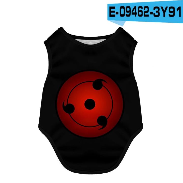 【Sooledead】Summer Dog Clothes for Pet Dog Costumes Naruto Akatsuki Uchiha Sage of Six Paths Dogs Clothes for Small Dog