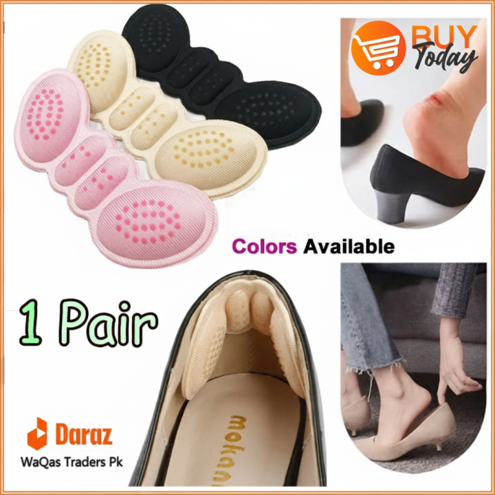Unisex Pain Relief Heel insoles for shoes Patch – All Season Anti-Wear Foam Cushion Pads Feet Care Protector