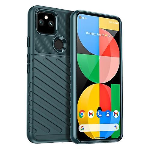 Google Pixel 4A 5G (6.2-INCH) Case Soft TPU Raw Material Thunderbolt Shock-Proof Anti-Drop Protection Cover