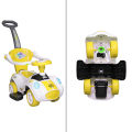 Kids Stroller Mini Cooper Ride On Toddler Buggy Car For Kids Push Car For Toddlers with Light & Music Melody Horn, Baby Car Four Wheel Car Adjustable Back Support Children Outdoor Ride-On Car Suitable For 1 Year and above Boys & Girls. 