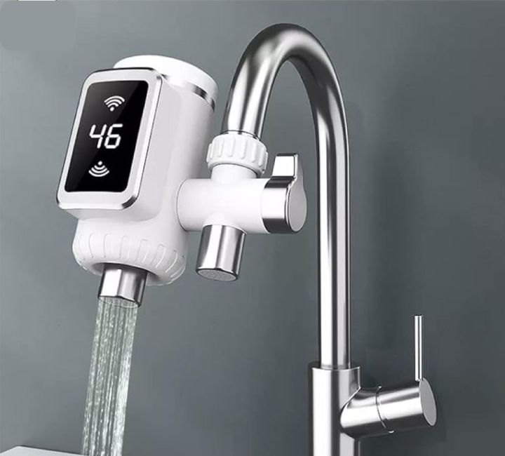 Instant Electric Hot Water Tap 3000W | LED Display Faucet Heater ...