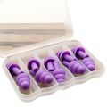 【HOT】 10Pcs/Set Silicone Sleeping Ear Plugs Anti-Noise Soundproof Earplugs For Sleep Anti Snoring Wireless Earplug Sleep Care. 