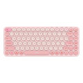 Baseus K01A Bluetooth Wireless Keyboard, Mini and Compact Tri-Mode Bluetooth KeyBoard for PC, Laptop, Windows, Mac, Chrome OS, Android, iPadOS. 