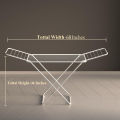 Cloth Drying Stand Folding Cloth Stand Cloth Hanging stands Drying Rack Thick Rods Not Wire Saddiq Tele Mall. 
