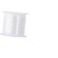 4Rolls Invisible String for Hanging Clear Fishing Line for Crafts Nylon Clear Thread Clear String for Bracelets for Pearl Necklace. 