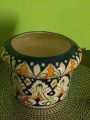 Multani Blue Pottery Planter Pot vase (multi purpose). 