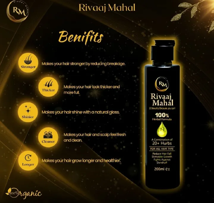 Rivaaj%20Mahal%20Hair%20Oil%20200ml%20%7C%20Herbal%20&%20Natural%20Hair%20Growth%20Formula%20%7C%20Anti%20Hair%20Fall,%20Dandruff%20Control%20&%20Strong%20Roots%20-%20Image%202