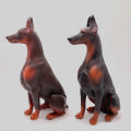 Doberman Pinscher Model Fade-less Doberman Pinscher Figure Toys. 