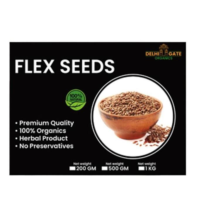 Flex Seed 1Kg Flax Seeds  Flex Seed  Alsi k beej