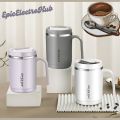 Office Cup, Tea Cup, Insulated Coffee Mug, Stainless Steel Coffee Mug 500 ml with Handle | Premium Clear Cap Mug with Lid for Coffee/Tea/Milk.. 