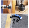Hole Saw Cutter 6 Pc Set with Circular Round Drill Bit Carbon Steel Hole Saw Cutter Set Cut Holes In False Ceiling For LED Lights Fans Round Shape Hole Saws. 