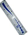 12  Inch Plastic Ruler Scale Art # 421 (1 Pcs). 