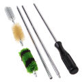 MeterMall 6pcs Professional Cleaning Brush Kit Larger Diameter Cleaning Rods Tools Supplies For 16 Gauge. 